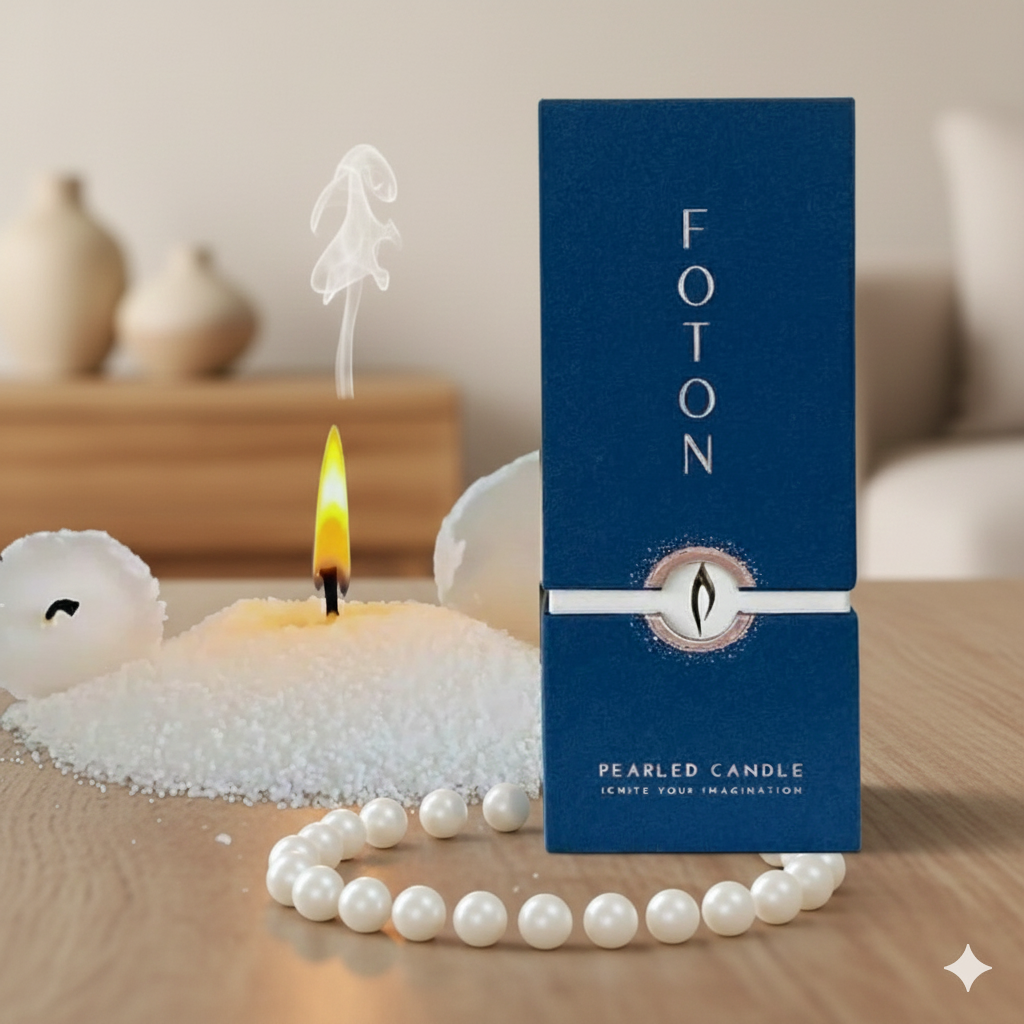 FOTON® Candle - White - Unscented – G's Breeze