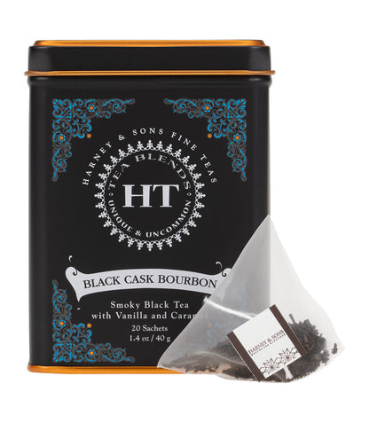 Black Cask Bourbon, HT Tin of 20 Sachets