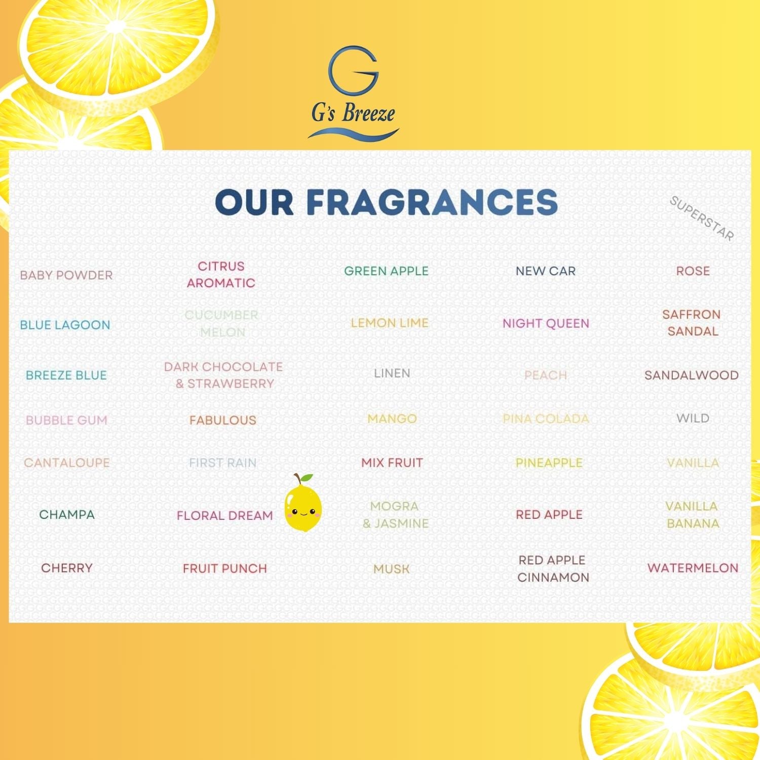 Lemon Lime Air Spray