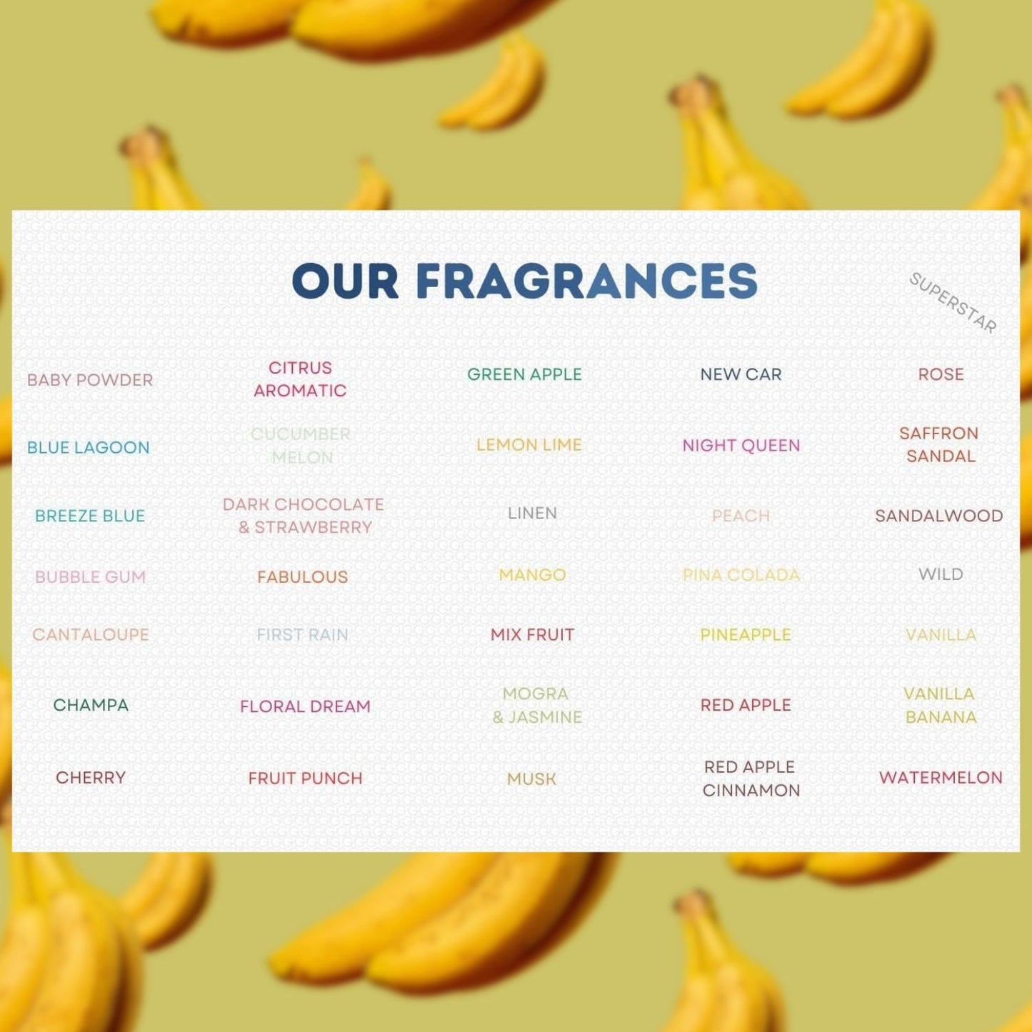 Vanilla Banana Air Spray
