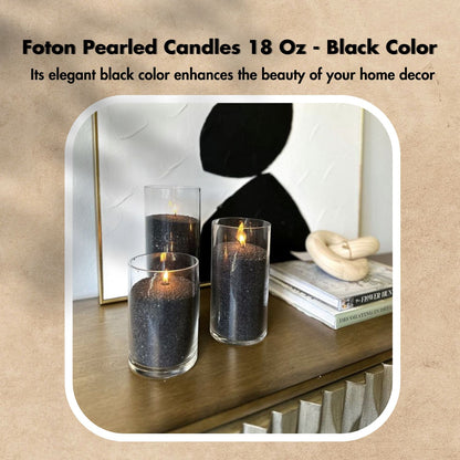 FOTON® Candle - Black - Unscented