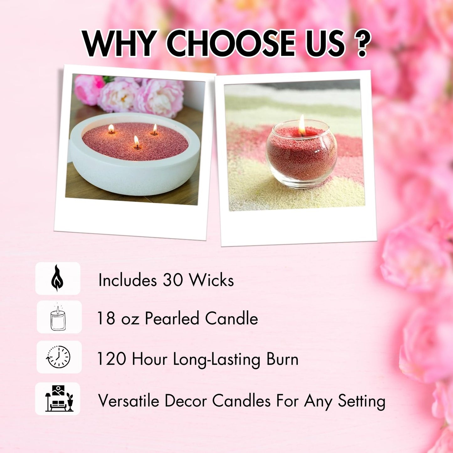 FOTON® Candle - Desert Rose - Unscented