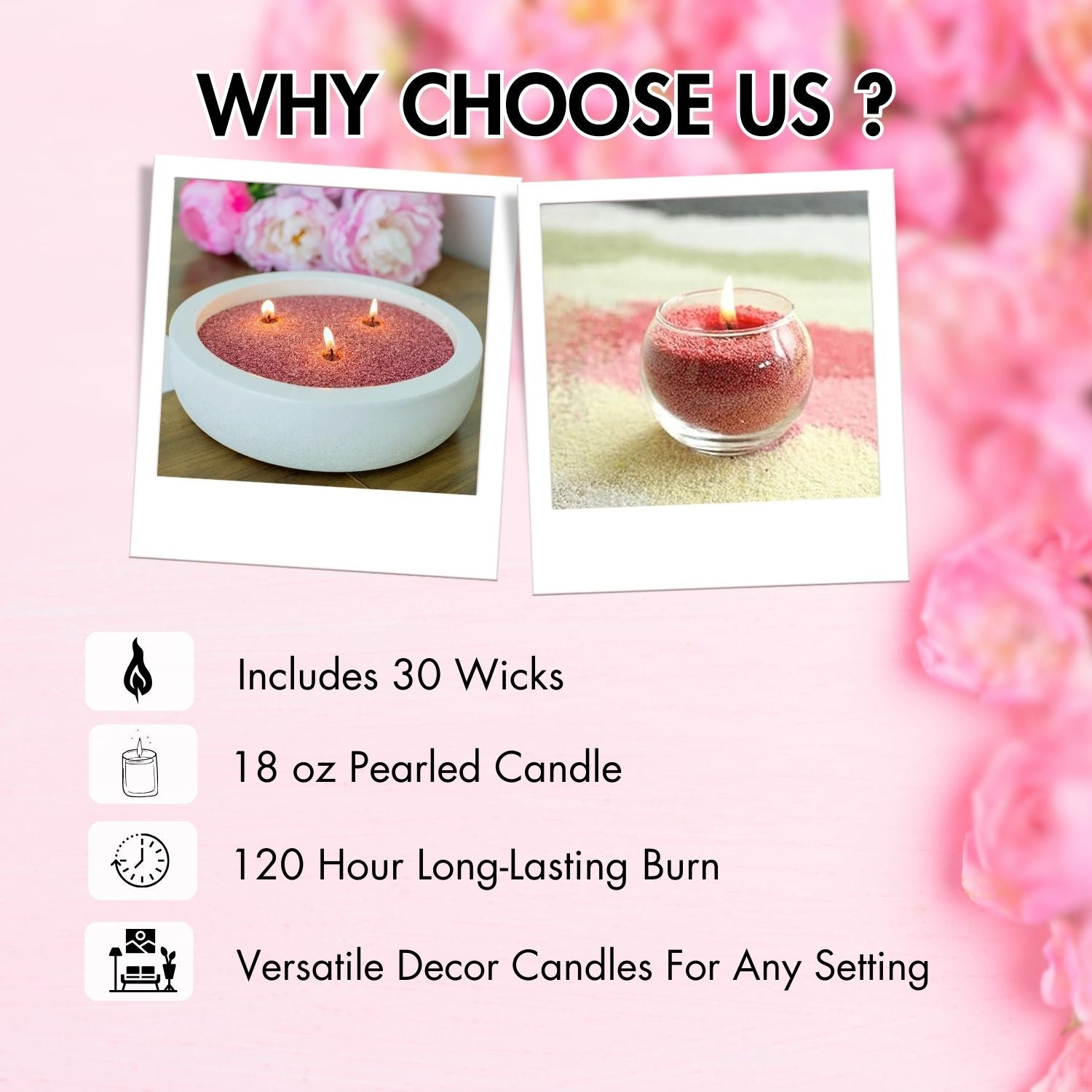 FOTON® Candle - Desert Rose - Unscented