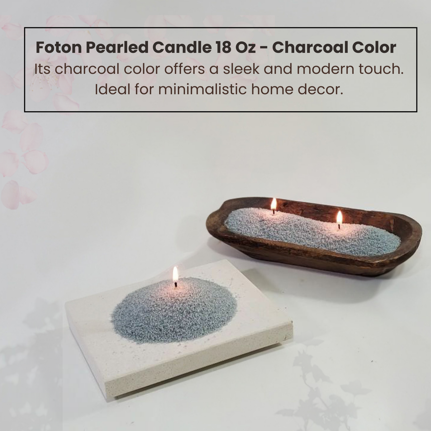 FOTON® Candle - Charcoal - Unscented