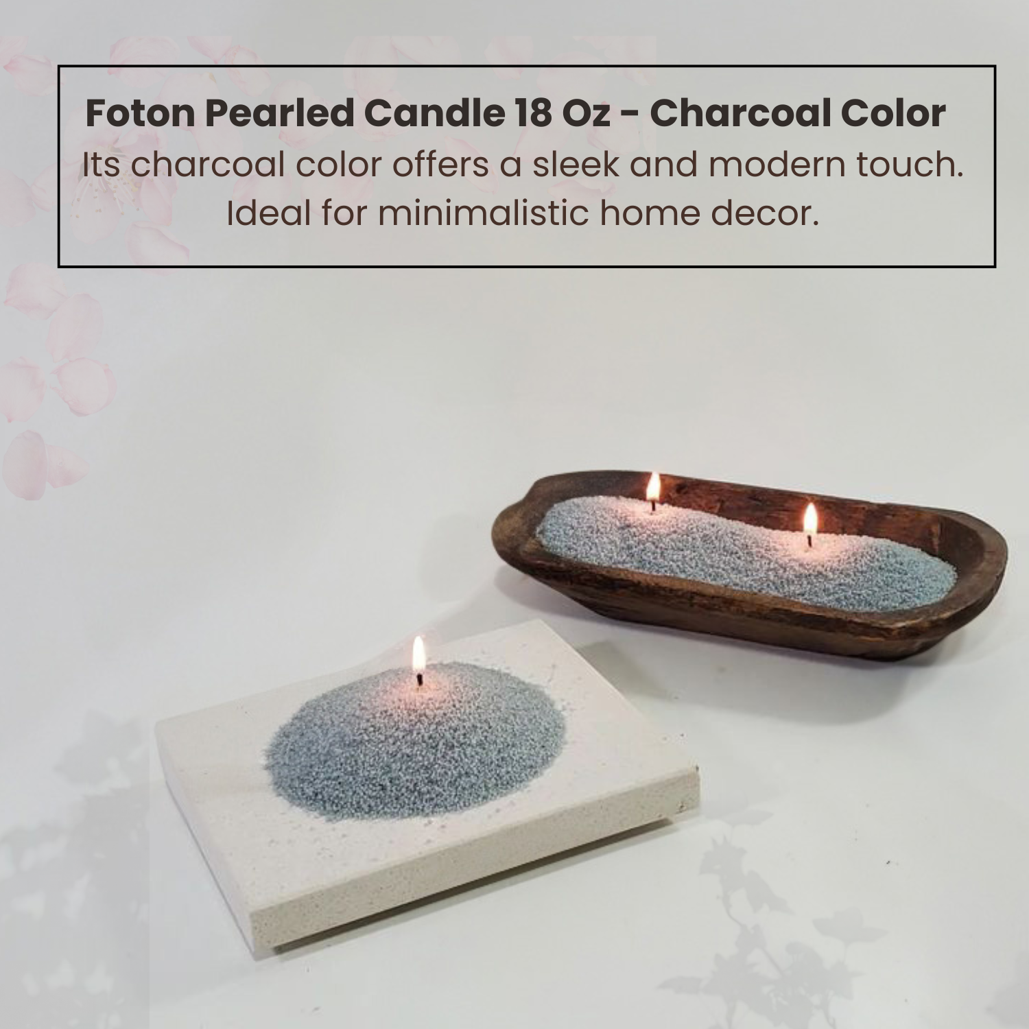 FOTON® Candle - Charcoal - Unscented