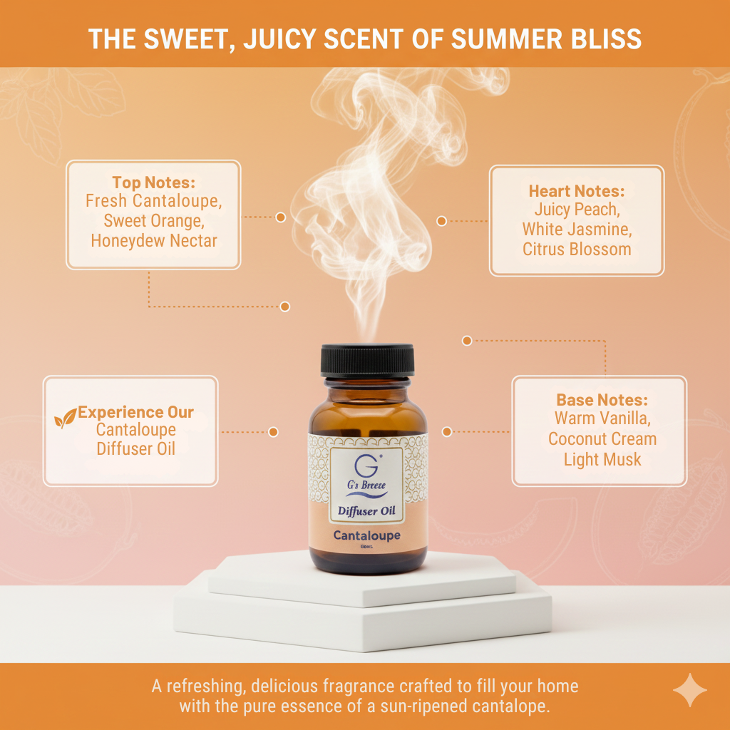 G's Breeze Diffuser Oil –  60ML Amazing Scents