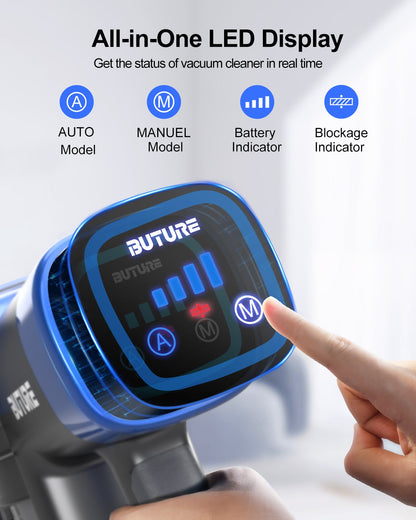 Buture VC50 Blue Cordless Vacuum