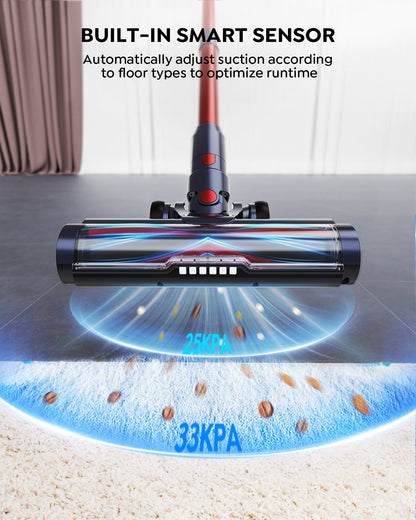 Buture VC50 Red Cordless Vacuum