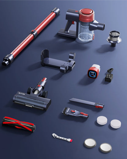Buture VC50 Red Cordless Vacuum
