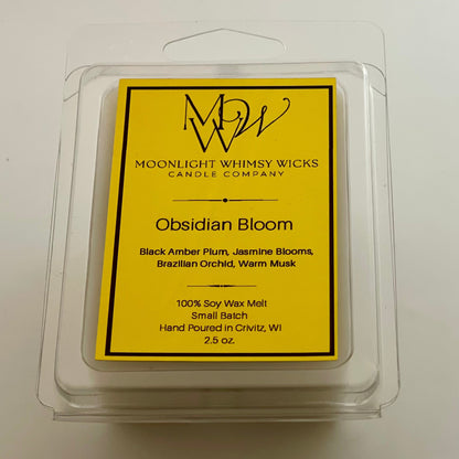 Obsidian Bloom | Luxury Wax Melt
