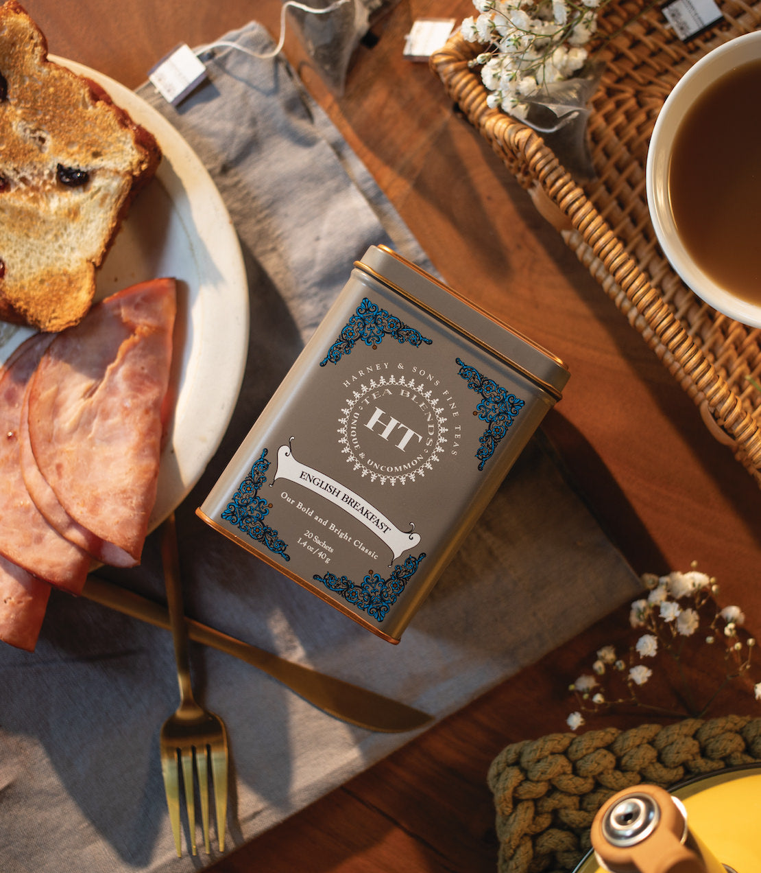 English Breakfast, HT Tin of 20 Sachets