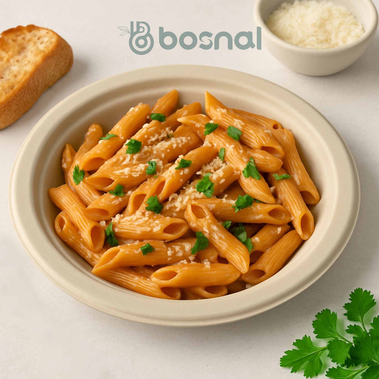 Bosnal – Sugarcane Bagasse Compostable 10 inch & 7 inch Round Plates with 16 Oz Bowls and Cutlery