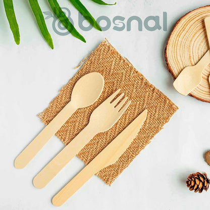 Bosnal – Sugarcane Bagasse Compostable 10 inch Round Plates with 32 Oz Bowls and Cutlery