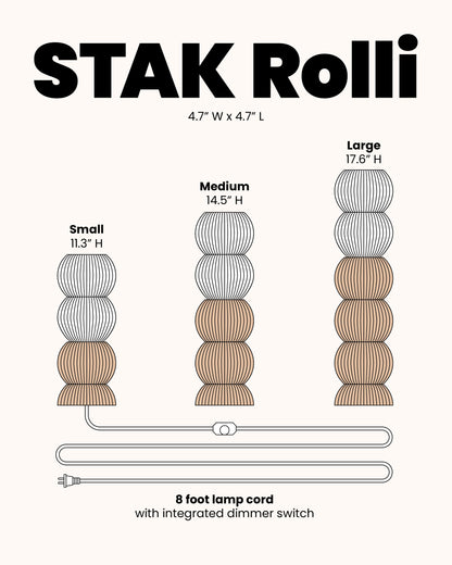 STAK Rolli Lamp