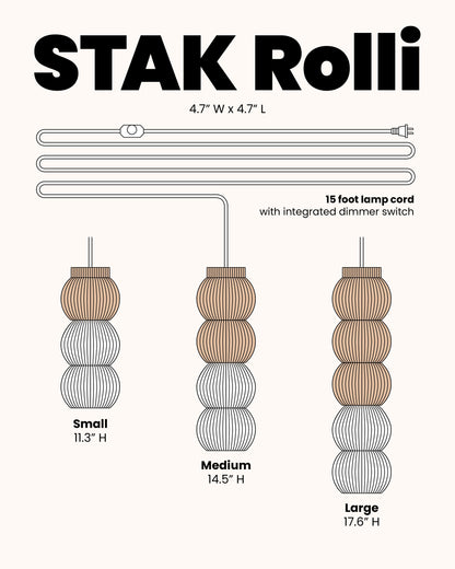 STAK Rolli Pendant