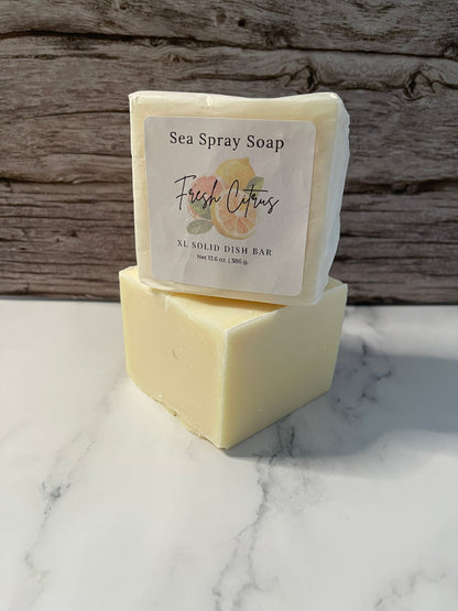 XXL Solid Dish Soap Bar (13.6oz)