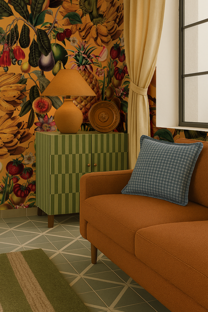 Juicy Fruit Wallpaper, golden rod