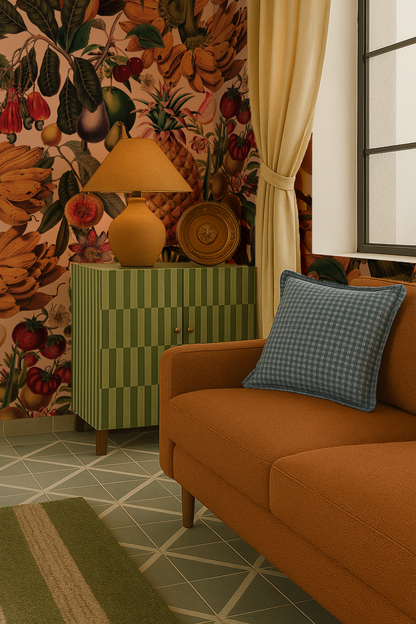 Juicy Fruit Wallpaper, peach