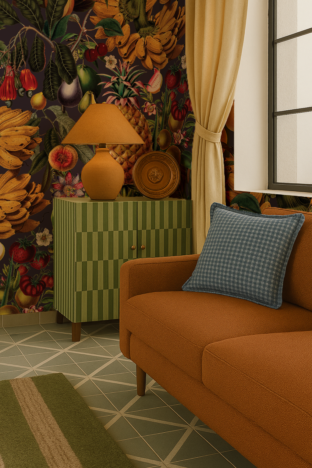 Juicy Fruit Wallpaper, plum