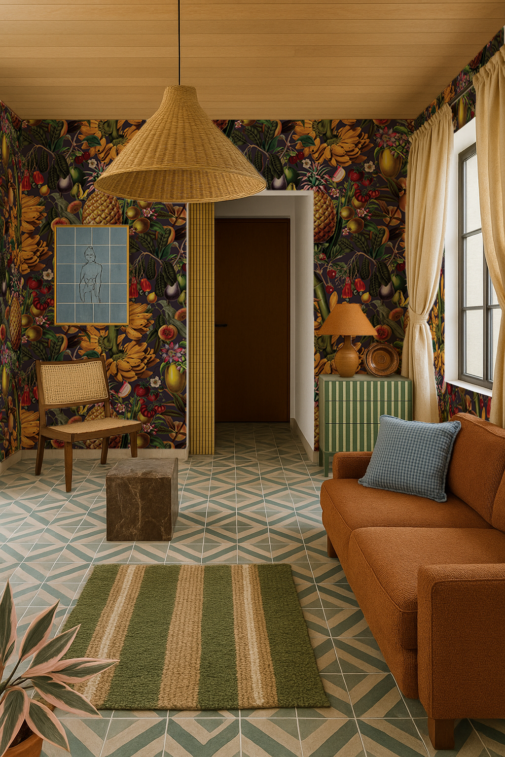 Juicy Fruit Wallpaper, plum